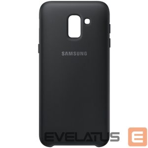 Tagakaaned Samsung - J6 2018 J600 Dual Layer Cover EF-PJ600CBEGWW Black