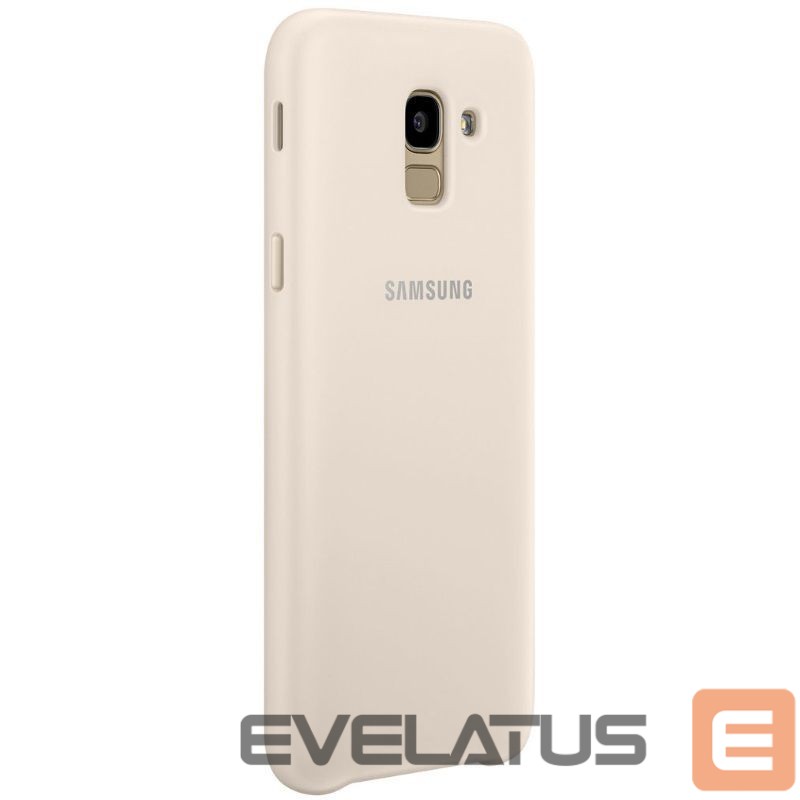 Tagakaaned Samsung J6 2018 J600 Dual Layer Cover EF-PJ600CFEGWW Gold