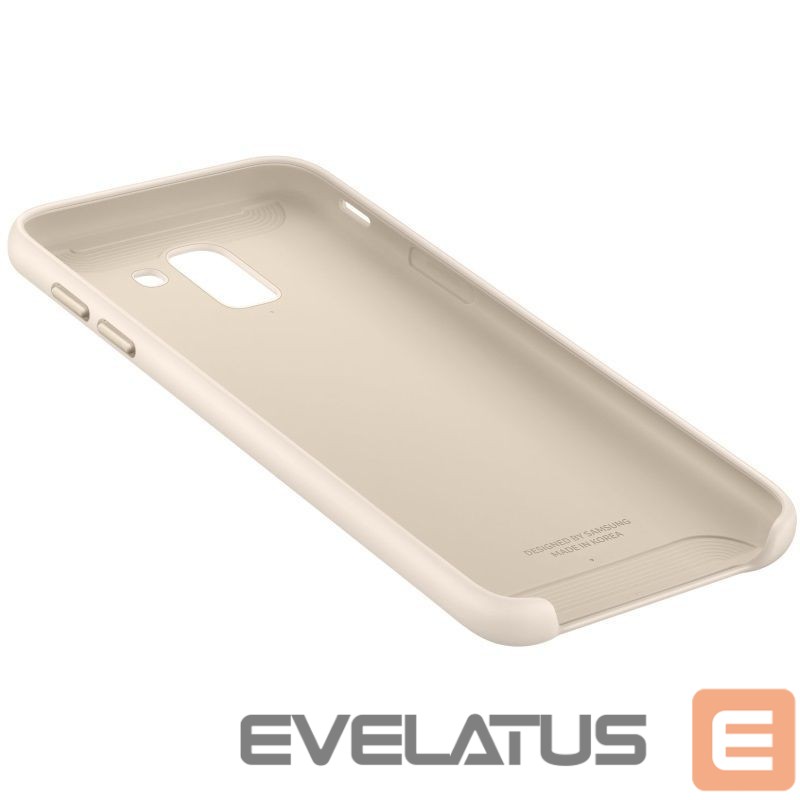 Tagakaaned Samsung J6 2018 J600 Dual Layer Cover EF-PJ600CFEGWW Gold