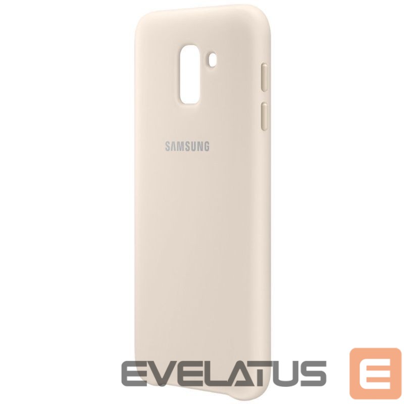 Tagakaaned Samsung J6 2018 J600 Dual Layer Cover EF-PJ600CFEGWW Gold