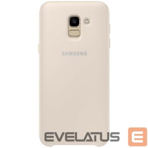 Tagakaaned Samsung  J6 2018 J600 Dual Layer Cover EF-PJ600CFEGWW Gold