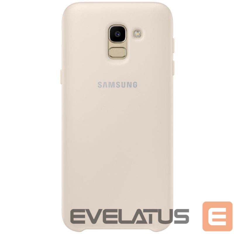 Tagakaaned Samsung J6 2018 J600 Dual Layer Cover EF-PJ600CFEGWW Gold