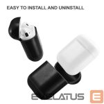 Tagakaaned Evelatus Apple Airpods Leather Protective Case Black
