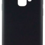 Tagakaaned Evelatus Samsung S9 Nano Silicone Case Soft Touch TPU Black