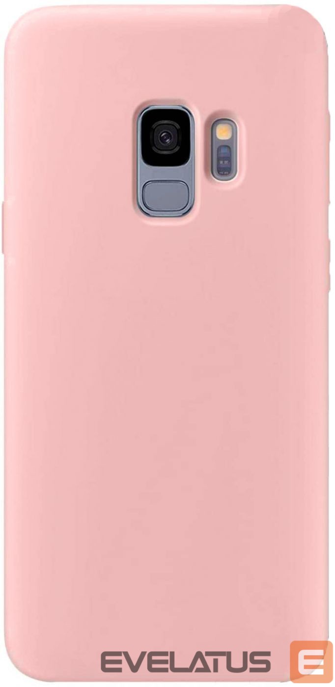 Tagakaaned Evelatus Samsung Galaxy S9 Nano Silicone Case Soft Touch TPU Pink Sand
