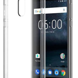 Tagakaaned Evelatus Nokia 6.1 2018 Clear Silicone Case 1.5mm TPU Transparent