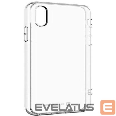 Tagakaaned Evelatus Apple iPhone X Clear Silicone Case 1.5mm TPU Transparent