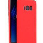 Tagakaaned Evelatus Samsung S8 Plus Nano Silicone Case Soft Touch TPU Red
