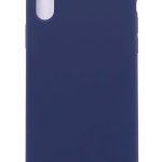 Tagakaaned Evelatus Apple iPhone Xs MAX Nano Silicone Case Soft Touch TPU Midnight Blue