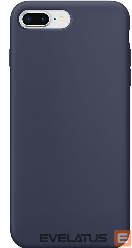 Tagakaaned Evelatus Apple iPhone 7 Plus/8 Plus Premium Soft Touch Silicone Case Midnight Blue