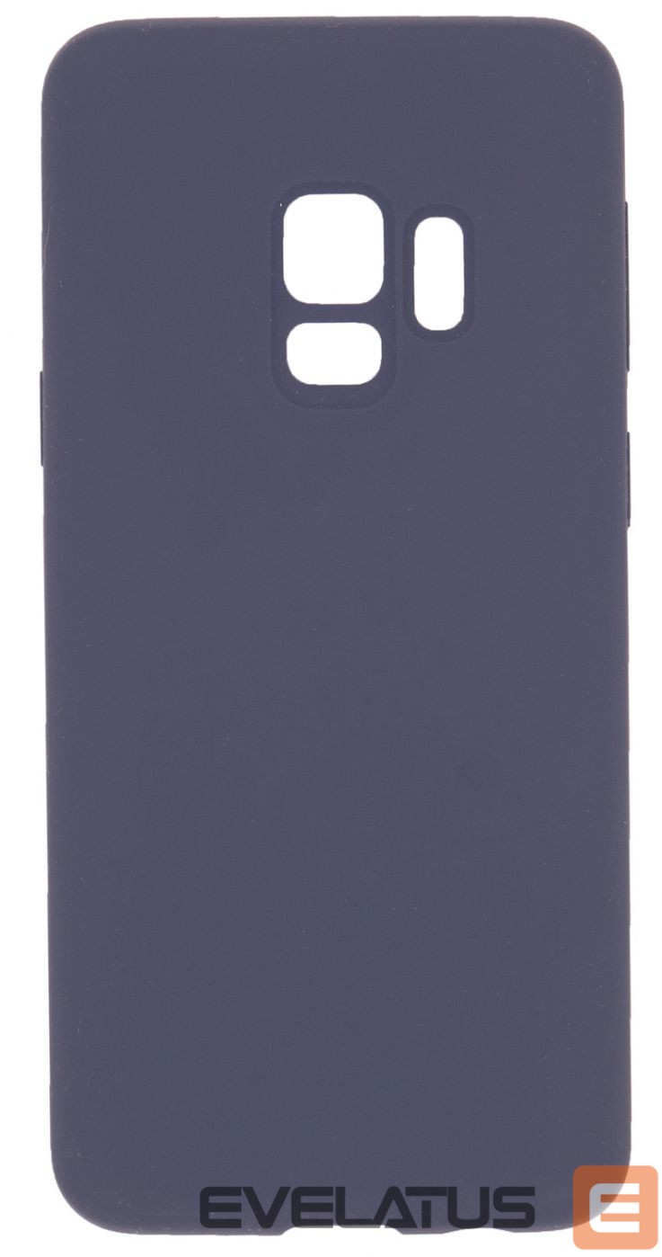 Tagakaaned Evelatus Samsung Galaxy S9 Premium Soft Touch Silicone Case Midnight Blue