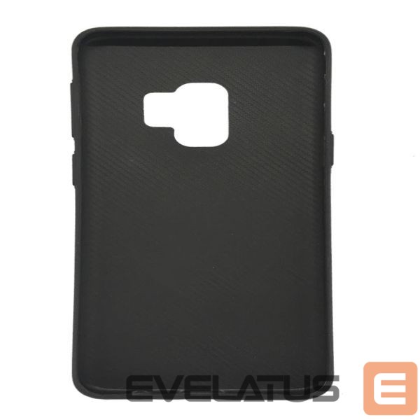Tagakaaned Evelatus Samsung Galaxy S9 Plus TPU case 1 with metal plate (possible to use with magnet car holder) Red