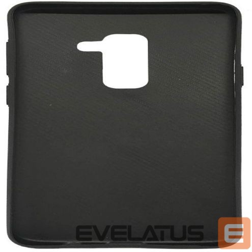 Tagakaaned Evelatus Samsung Galaxy A6 Plus 2018 TPU case 1 with metal plate (possible to use with magnet car holder) Blue