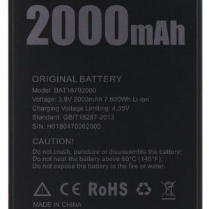Aku Doogee  X50 Battery 