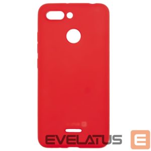 Tagakaaned Evelatus Xiaomi Redmi 6 Nano Silicone Case Soft Touch TPU Red