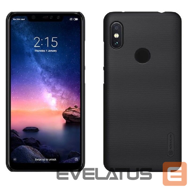 Tagakaaned Nillkin Redmi Note 6 Pro Super Frosted Shield Case Black