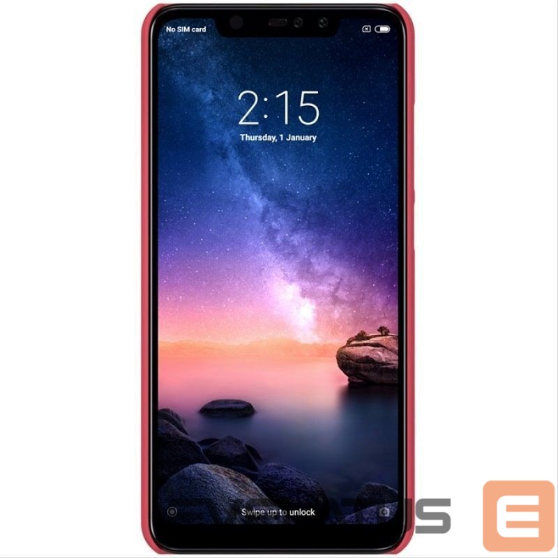 Tagakaaned Nillkin Redmi Note 6 Pro Super Frosted Shield Case Red
