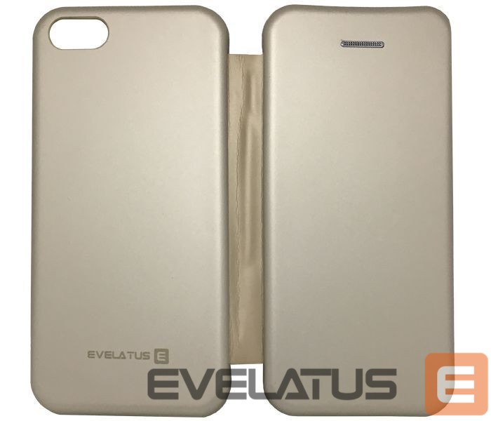 Kaaned - kaaned Evelatus Huawei P Smart 2019 Book Case Gold