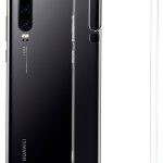 Tagakaaned Evelatus Huawei P30 Clear Silicone Case 1.5mm TPU Transparent