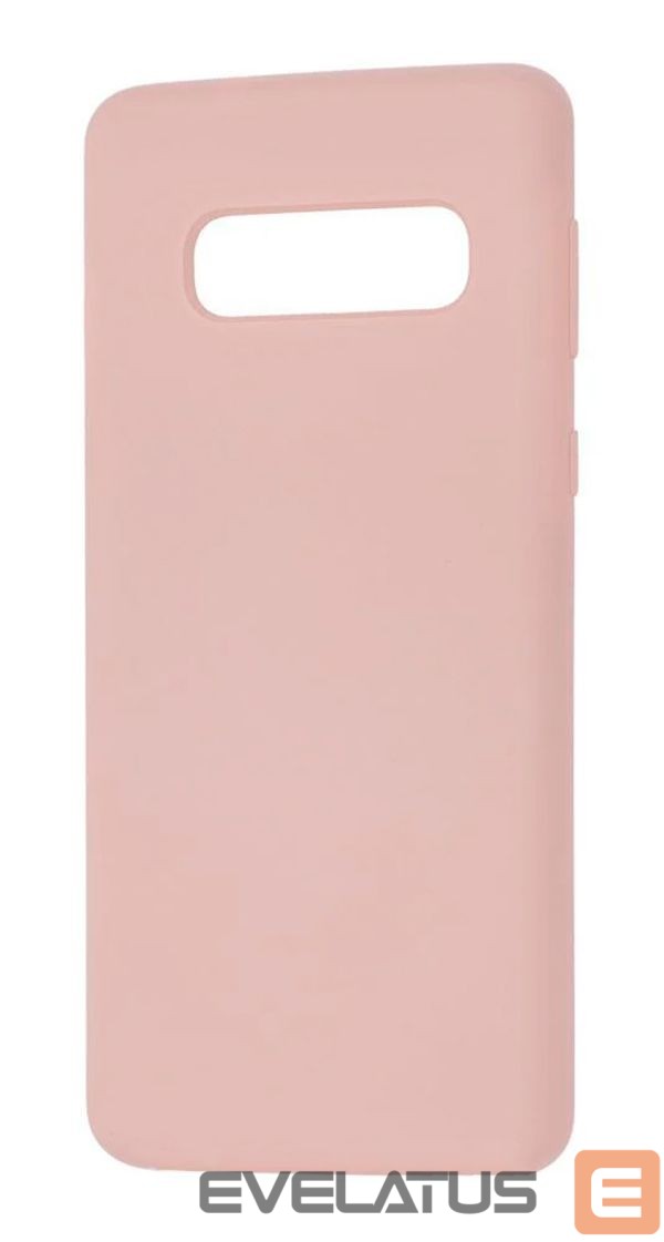 Tagakaaned Evelatus Samsung Galaxy S10 Nano Silicone Case Soft Touch TPU Pink Sand