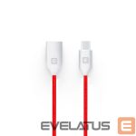 Kaabel Evelatus - MicroUSB cable EDC04 Red