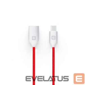Kaabel Evelatus - MicroUSB cable EDC04 Red