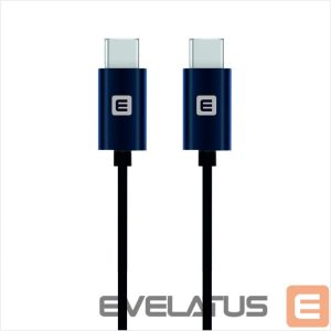 Kaabel Evelatus - Evelatus Data Cable Type-C to Type-C TPC03 Black