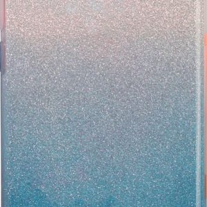 Tagakaaned iLike Huawei Y6 2018 Gradient Glitter 3in1 case Blue