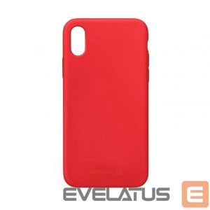 Tagakaaned Evelatus Apple iPhone X Nano Silicone Case Soft Touch TPU Red