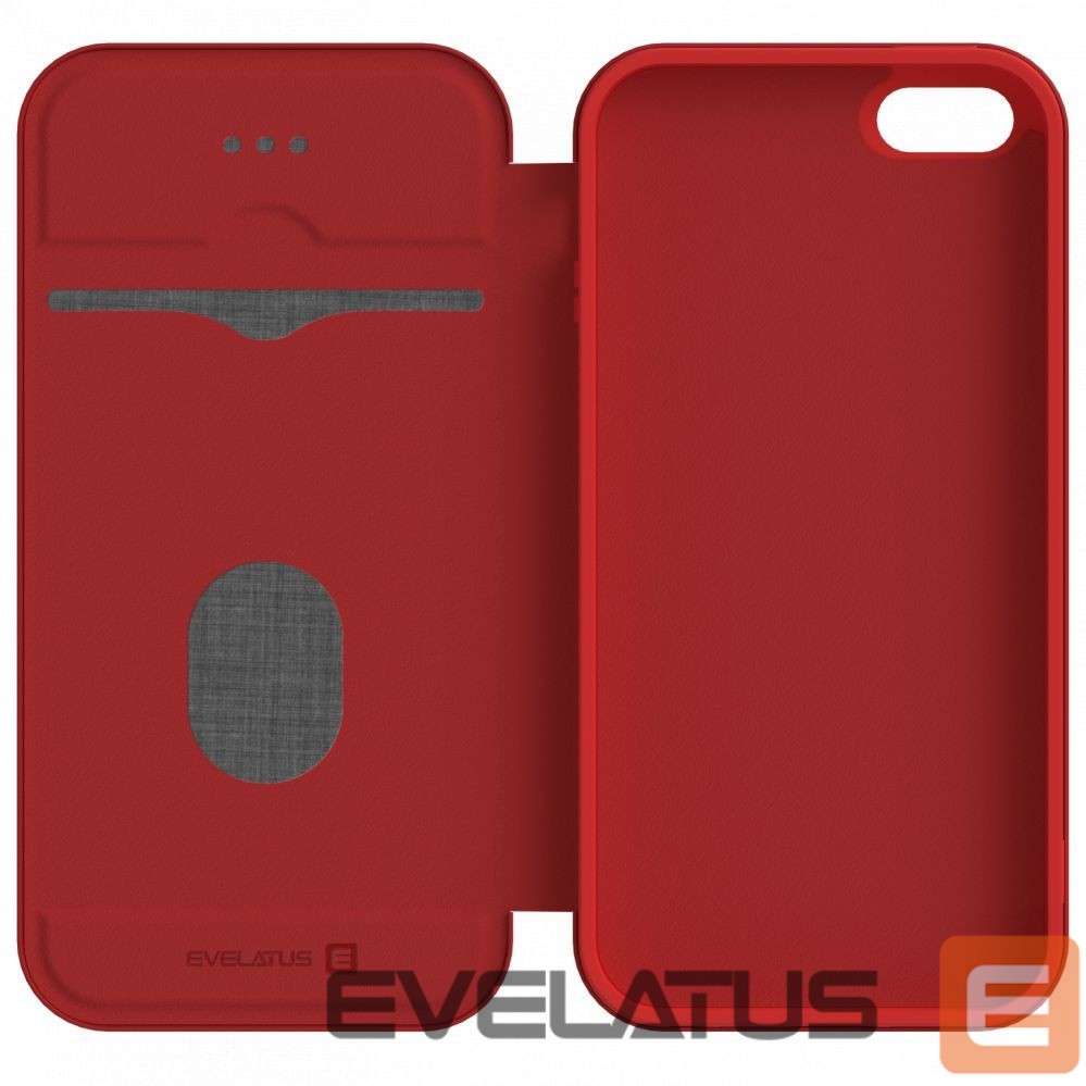 Kaaned - kaaned Evelatus Samsung Galaxy A20 Book Case Wine Red