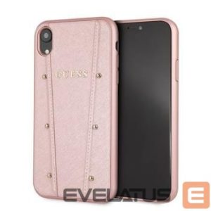 Tagakaaned Guess - iPhone XR Kaia Hard Case Rose Gold