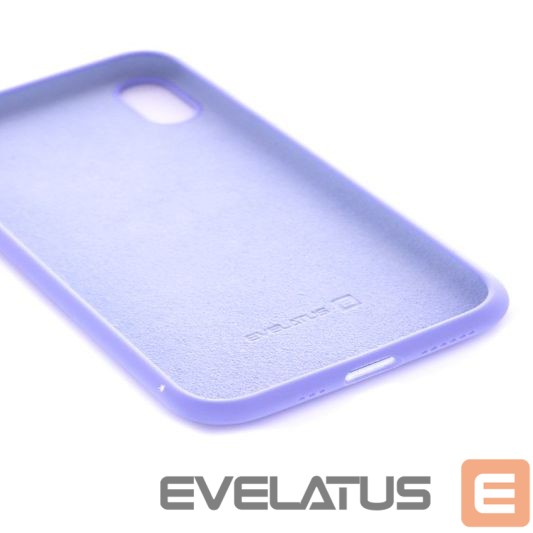 Tagakaaned Evelatus Apple iPhone XR Premium Soft Touch Silicone Case Lilac Purple