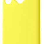 Tagakaaned Evelatus Huawei P30 Lite Premium Soft Touch Silicone Case Light Yellow