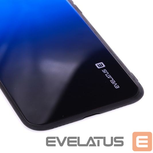 Tagakaaned Evelatus Apple iPhone X/Xs Gradient Glass Case 7 Sea Depth