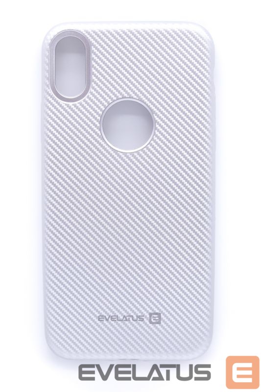 Tagakaaned Evelatus Apple iPhone X Carbon Silver