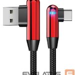 Kaabel Evelatus - Type-C Data Cable TPC05 L-Shape Red
