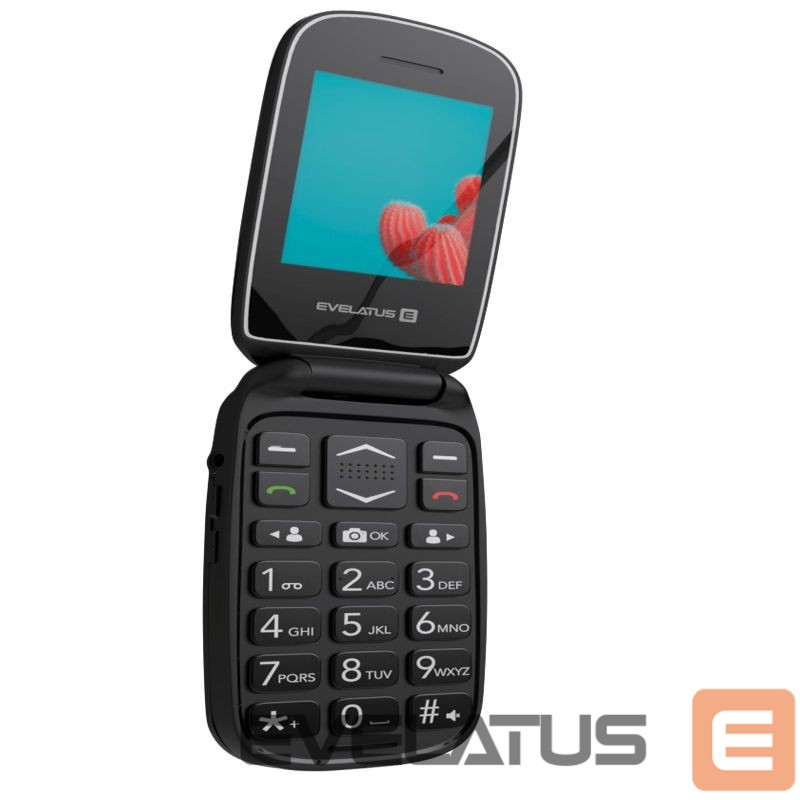 Mobiiltelefon Evelatus WAVE 2020 DS (EW02BK) Graphite Black
