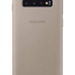 Tagakaaned Samsung  Galaxy S10 Leather Cover EF-VG973LJEGWW Gray
