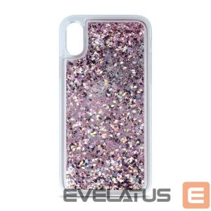 Tagakaaned iLike Samsung S10 Back Case Liquid Sparkle Purple