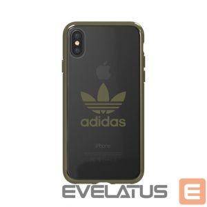 Tagakaaned Adidas Apple iPhone X/Xs OR Clear Case Green