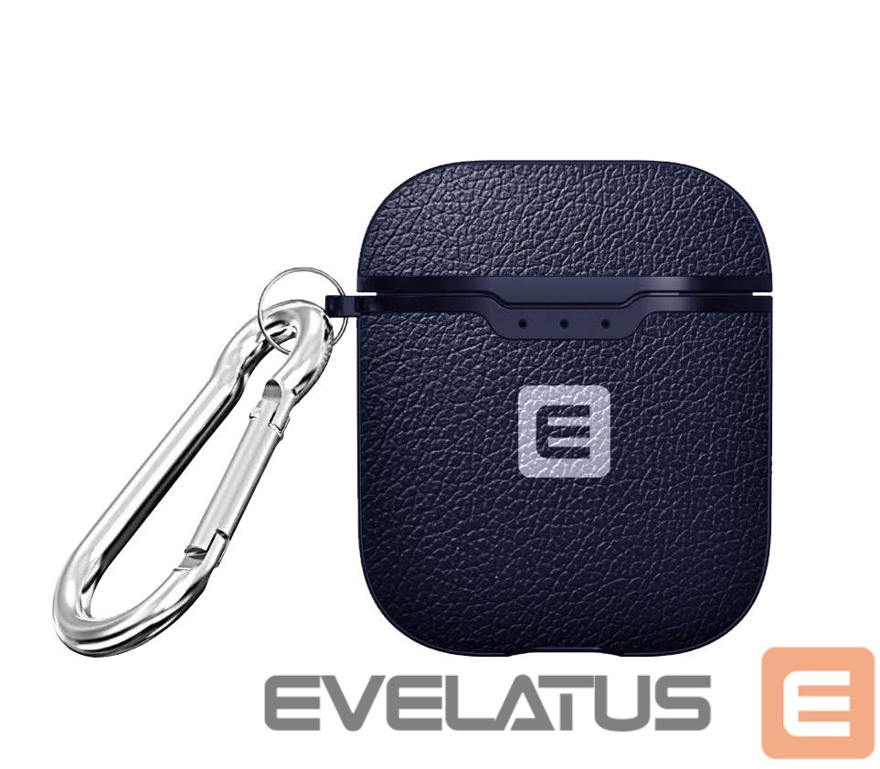 Korpus kõrvaklappidele Evelatus Apple Case for AirPods EAC01 Navy Blue
