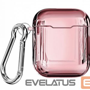 Korpus kõrvaklappidele Evelatus Apple Case for AirPods EAC03 Rose