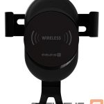 Automaatne hoidja Evelatus  Gravity Car Holder with Wireless Charger WCH02 Black