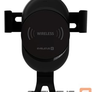 Automaatne hoidja Evelatus  Gravity Car Holder with Wireless Charger WCH02 Black
