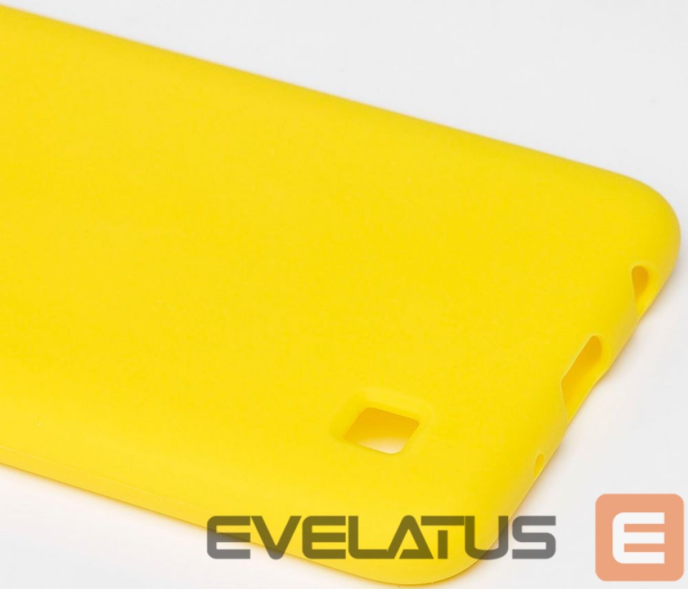 Tagakaaned Evelatus Samsung Galaxy A10 Nano Silicone Case Soft Touch TPU Yellow