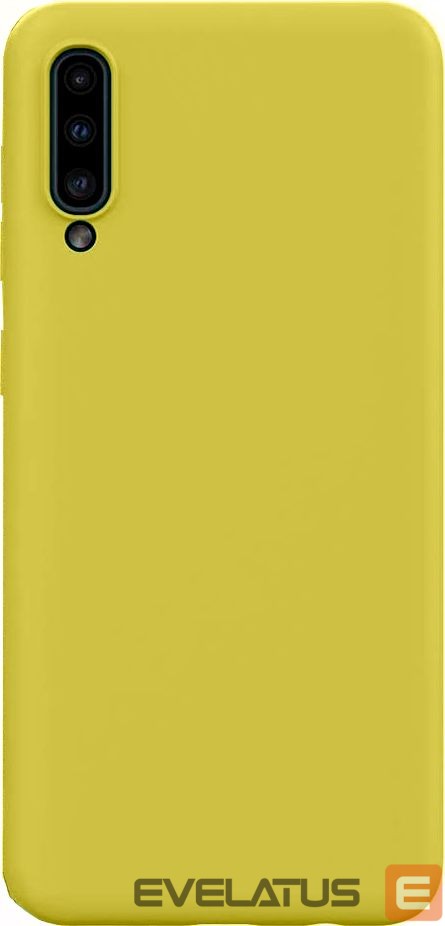 Tagakaaned Evelatus Samsung Galaxy A30s/A50/A50s Nano Silicone Case Soft Touch TPU Yellow