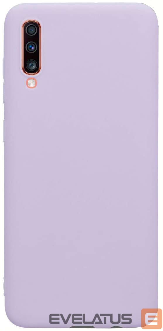 Tagakaaned Evelatus Samsung Galaxy A70 Nano Silicone Case Soft Touch TPU Blue