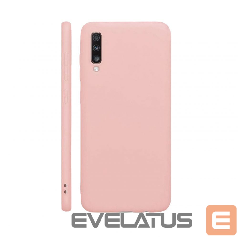 Tagakaaned Evelatus Samsung Galaxy A70 Nano Silicone Case Soft Touch TPU Beige