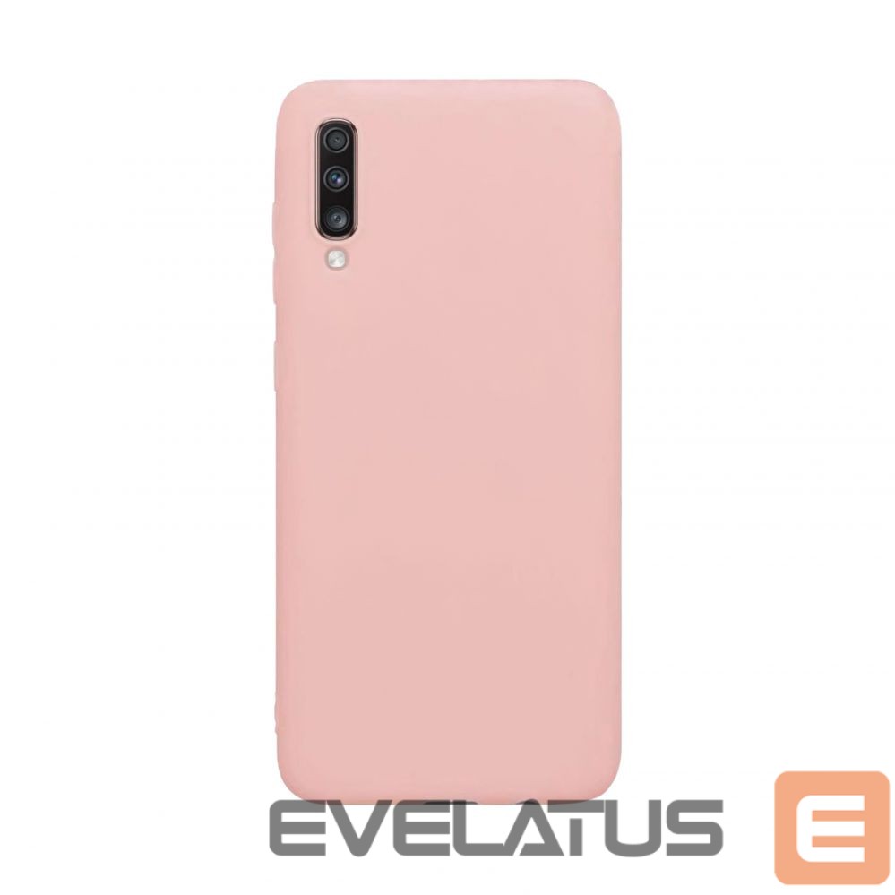 Tagakaaned Evelatus Samsung Galaxy A70 Nano Silicone Case Soft Touch TPU Beige