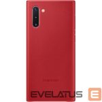 Tagakaaned Samsung  Galaxy Note 10 Leather Cover case Red